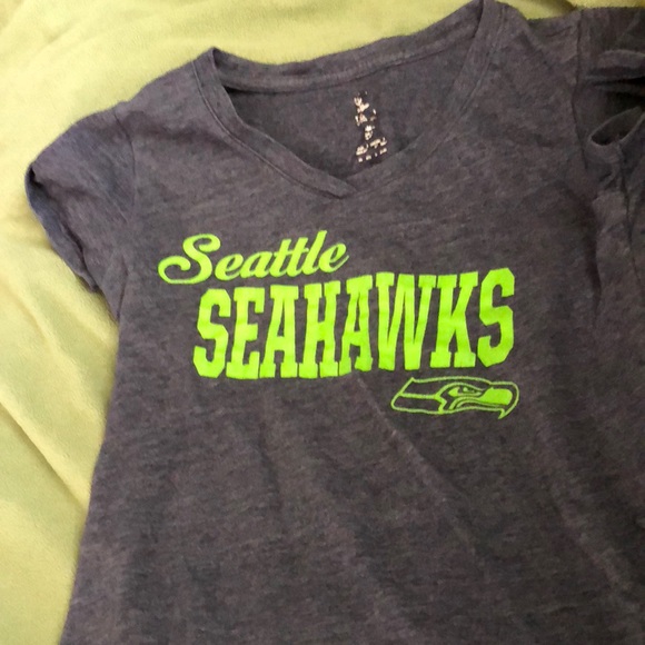 Girls shorts size 10 & Seattle Seahawks medium. - Picture 3 of 3